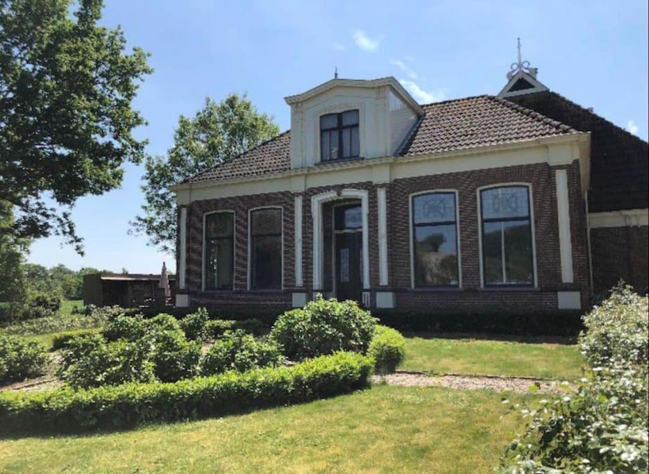 Statige Boerderijwoning Met Vrij Uitzicht En Tuin Villa Hoogzand Exterior photo