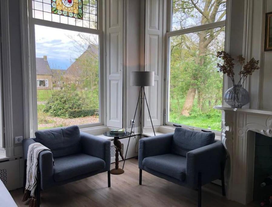 Statige Boerderijwoning Met Vrij Uitzicht En Tuin Villa Hoogzand Exterior photo