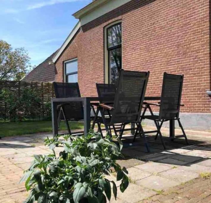 Statige Boerderijwoning Met Vrij Uitzicht En Tuin Villa Hoogzand Exterior photo