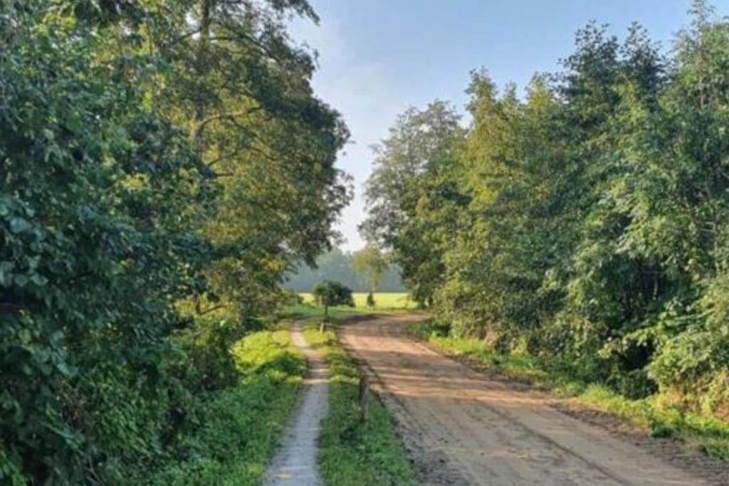 Statige Boerderijwoning Met Vrij Uitzicht En Tuin Villa Hoogzand Exterior photo